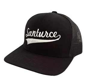 CANGREJEROS SANTURCE PUERTO RICO BORICUA SCHWARZ TRUCKER DRUCKKNOPFLASCHE KAPPE MÜTZE 1sz NEU - Bild 1 von 4
