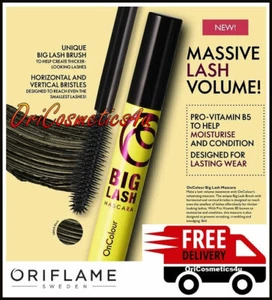 Oriflame OnColour Big Lash Mascara Black Volumising Thicker Looking Lashes - Picture 1 of 8