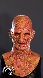 Freddy Krueger PART 2 mask Nightmare on Elm Street Horror Costume not darkride - Picture 1 of 4