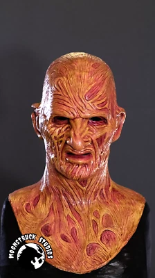Freddy Krueger  PART 2 mask Nightmare on Elm Street Horror Costume not darkride - Image 1 of 4
