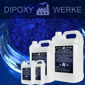 Resina Epoxi Transparente para Laminado 4,5kg + 60g 01 Azul - Imagen 1 de 9