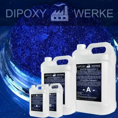 Resina Epoxi Transparente para Laminado 4,5kg + 60g 01 Azul - Imagen 1 de 4