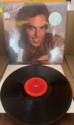 Julio Iglesias Julio LP Original 1983 Columbia RECORD VG-to EX-SHRINK PLSTC - Image 1 of 2