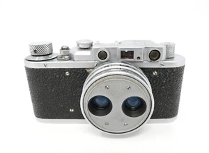 FED I Stereo 35mm Rangefinder Camera w/ Dual 38mm f/3.8 Lens RARE - Picture 1 of 15