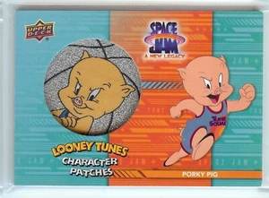 Space Jam A New Legacy Character Patches Card #LTCP-PP Porky Pig - UD - Picture 1 of 2