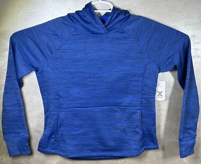 Xersion Quick Dri Fleece Hoodie Women’s Size M Blue Hooded Sweatshirt NWT - Image 1 of 4