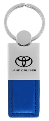 Llavero de cuero Toyota Land Cruiser (azul) Foto 1 de 4