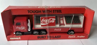 Camión y remolque Buddy L Coca-Cola vintage de Coca-Cola Foto 1 de 4