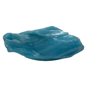 Satin Blue Art Glass Cullet Slag Glass #5L78 - Picture 1 of 7