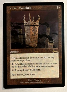 Grim Monolith - Artifact - Urza’s Legacy - Near Mint - Magic The Gathering - Picture 1 of 5