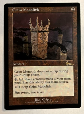 Grim Monolith - Artifact - Urza’s Legacy - Near Mint - Magic The Gathering - Image 1 of 4