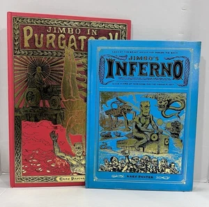 Menge 2 Jimbo im Fegefeuer & Jimbo Inferno von GARY PANTER Roman, 1. Auflage - Bild 1 von 17