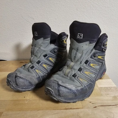 Zapatos de senderismo Salomon X Ultra Gortex para hombre talla 7 contagrip sin cordones Foto 1 de 4