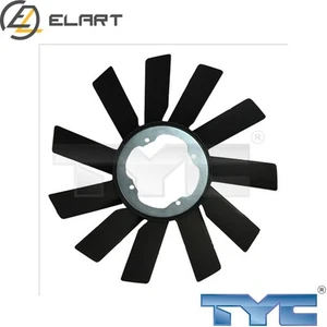 FAN WHEEL ENGINE COOLING 803-0015-2 FOR BMW Z3/Roadster/E36 Z1 M40B18 M43B18 - Picture 1 of 8