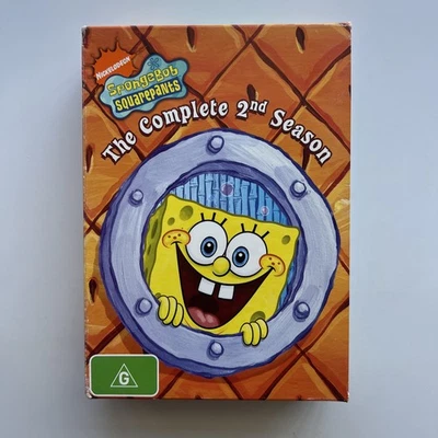 SpongeBob SquarePants – The Complete 2nd Season (DVD, 3-Disc Set, Region 4) - Image 1 of 4