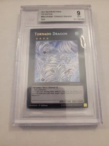 Yu-Gi-Oh TCG Maximum Crisis #MACR-EN081 Tornado Dragon Secret Rare LP - Picture 1 of 2