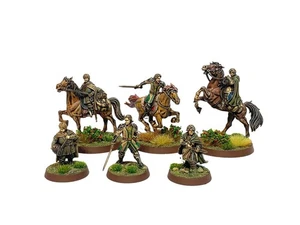 FREALAF, OLWYN & LIEF OF ROHAN 6 Señor de los Anillos Warhammer 28mm Pintado MESBG - Imagen 1 de 5