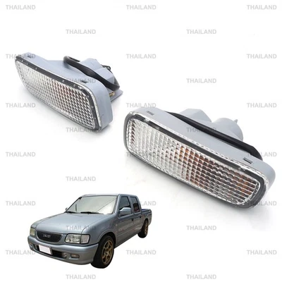 Pair Front Bumper Lamp Light Fits Isuzu TFR TF TT Rodeo Brava 1999 - 2002 - Imagem 1 de 4