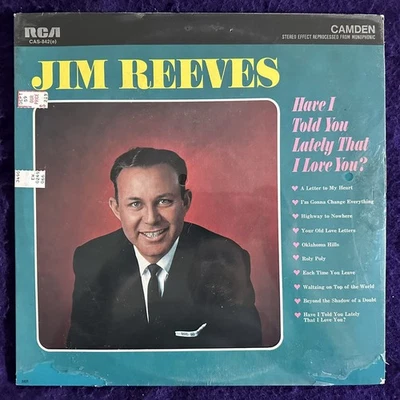Sealed ~ JIM REEVES Have I Told You Lately That I Love You LP '64 CAMDEN ss MINT - Imagem 1 de 4
