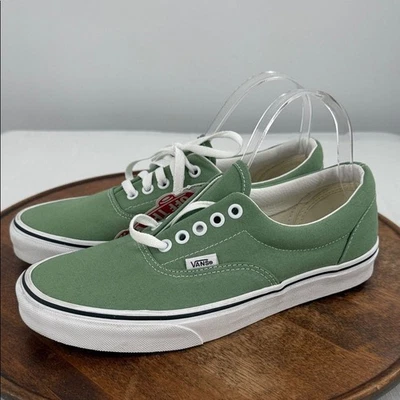 Vans Zapatos Wm 10 Para Hombres 8 Verde Bajo Encaje Tenis Skateboarding Informales Foto 1 de 4
