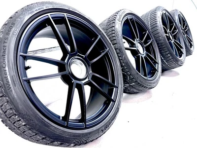 Original Porsche 911 992 Carerra GTS 20 21 Zoll Winterräder Zentralverschluss - Bild 1 von 4