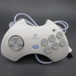 Dreamcast ASCII Pad FT Fighting Type Controller White Genuine - Picture 1 of 7
