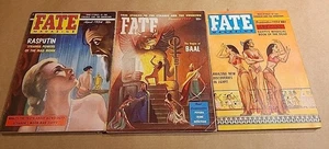 Lot of 3 RARE Fate Magazines January 1953 April September 1954 - Picture 1 of 3