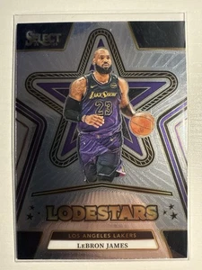 2024-25 Panini Select LeBron James Lodestars Silver Prizm Insert Lakers - Picture 1 of 2