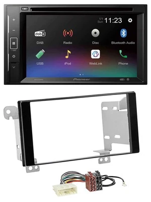 Pioneer Bluetooth MP3 USB 2DIN DAB DVD Autoradio für Subaru Forester Impreza XV - Bild 1 von 4