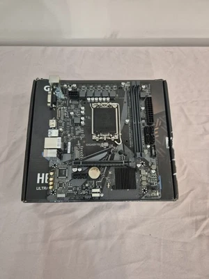 Gigabyte H610M H V3 DDR4 Motherboard (LGA1700, mATX) – Open Box, Never Used - Image 1 of 4