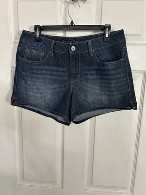 Pantalones cortos de mezclilla para mujer Faded Glory talla 10 ligeramente descoloridos C3 Foto 1 de 4