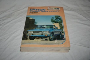 Clymer Datsun 2-Wheel Drive Pickup Trucks 1970-1981 Shop Manual 1981 Softcover - Imagen 1 de 1
