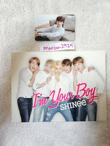 SHINee I'm Your Boy Japan Album Version B + Minho Photocard CD+DVD [US SELLER] - Imagen 1 de 21