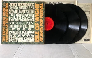 GREAT ROCK FESTIVALS OF THE SEVENTIES ISLE OF WIGHT 1971 Columbia 3lp VG+/VG++ - Imagen 1 de 12