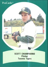 1990 Triple A All-Stars ProCards #AAA49 Scott Chiamparino