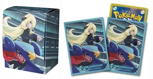 Pokemon Center Official Japan limited Cynthia Garchomp Deck Box +sleeves 64x NEU - Bild 1 von 8