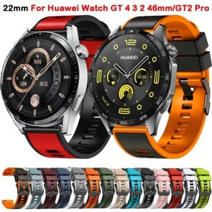 Correa de silicona para Huawei GT 4 46mm Ultimate Buds Watch 4 GT 4 3 2 Pro Band 22mm - Imagen 1 de 34