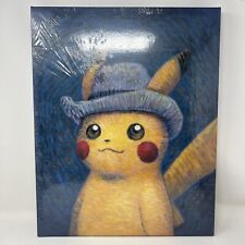 Pokemon Center × Van Gogh Pikachu Inspired Self-Portrait Wall Art 16 X 20 Canvas