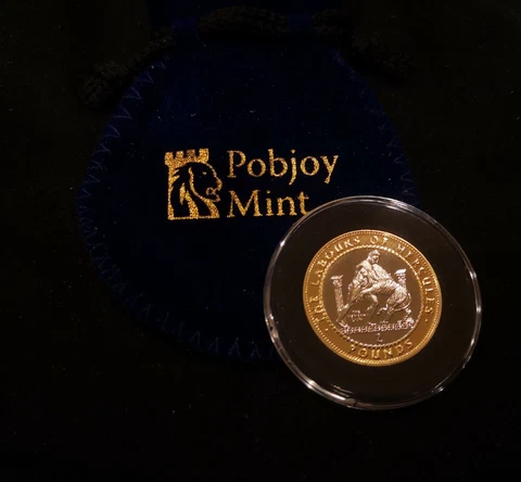 2 POUNDS 2020 GIBRALTAR THE LABOURS OF HERCULES 1ST COIN THE NEMEAN LION W COA Cover