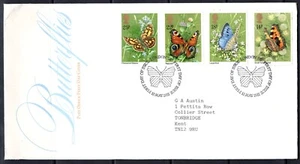 United Kingdom 1981 butterflies FDC - Picture 1 of 1