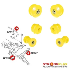 Kit silentblocs bras et barre stabilisatrice avant pour Seat Alhambra I (96-10) - Picture 1 of 8