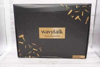 Wavytalk 5-in-1 Hot Air Brush Set Multi-Styler Defined Curls Volume Boost Pink - Image 1 of 4