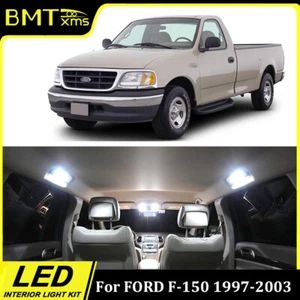 18pcs White Interior LED Light Bulbs Kit Package For Ford F-150 1997-2003 + Tool - Picture 1 of 9