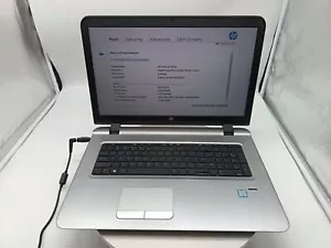 HP PROBOOK 470 G3 INTEL CORE I5-6200U 17.3" NO RAM NO HDD NO ADAPTER - Bild 1 von 8