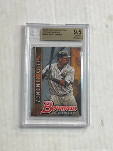 ELOY JIMENEZ 2017 Bowman Chrome Defining Moments RC INSERT! BGS GEM MINT 9.5! - Picture 1 of 3