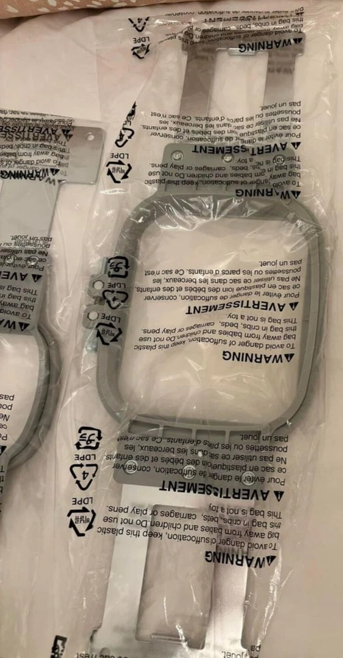 3.9x3.9 babylock brother hoop 10 needle - Image 1 of 1