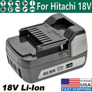 18V 7000mAh Battery For Hitachi BSL1815 Li-ion BSL1815X BSL1830 BSL1815S BSL1830 - Picture 1 of 6