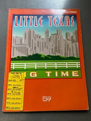 Little Texas - Big Time - Sheet Music Songbook - Image 1 of 4