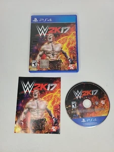 WWE 2K17 (Sony PlayStation 4, 2016,Complete with Manual) game - Picture 1 of 5