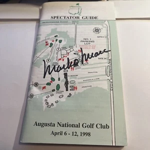 Mark O Meara Signed 1998 Masters Spectator Guide PGA Masters Winner - Picture 1 of 1